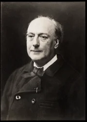 Portrét Theodora de Banville (1823-1891), francouzského básníka.