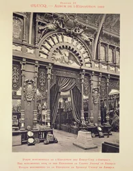 Monumentální dveře výstavy Spojených států amerických, z 