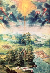 Ad 134 Frontispis, z Voyage dans les Puglia od Nagiuse
