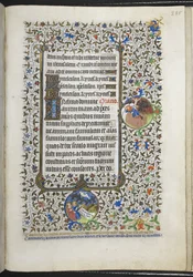 Přidat Ms 18850 f.285r Book of Hours (The Bedford Hours) c.1410-30 (inkoust, barva a zlato na pergamenu)