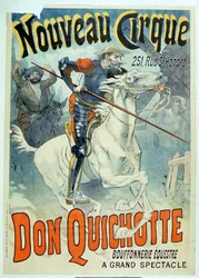 Reklama na Don Quijote, Nový cirkus, Buffoonery na koních