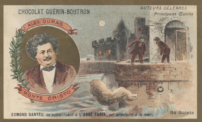 Alexandre Dumas (1802-1870), francouzský spisovatel, autor románu „Hrabě Monte Cristo“ (1845-1846)