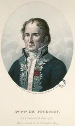 Antoine Francois de Fourcroy (1755-1809) (barevná rytina)