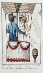 Nanebevstoupení fyzika Andre Jacquese Garnerina