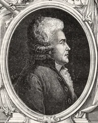 Augustin Bernard Francois Legoazre de Kervelegan, z „Histoire de la Revolution Francaise“ od Louise Blanca (1811-82)