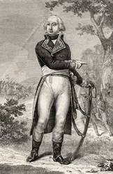 Barthelemy Louis Scherer (1747-1804) z „Histoire de la Revolution Francaise“ od Louise Blanca (1811-82)