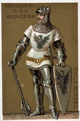 Bertrand du Guesclin (Duguesclin) (v. 1320-1380). Francouzský konstábl