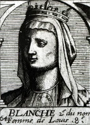 Blanche Kastilská (1188-1252) královna Francie