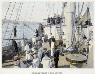 Stravování – v „“Vojenském albu – Navy: Život na palubě“