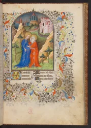 Kniha hodin, Přidat MS 32454 f.22r, Francie