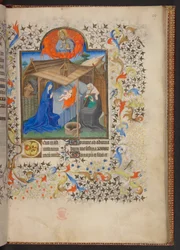Kniha hodin, Přidat MS 32454 f.29r, Francie