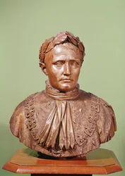 Busta Napoleona I. (1769-1821) (sádra)