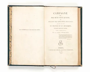 „Kampaň z roku 1815“ od Gasparda Gourgauda