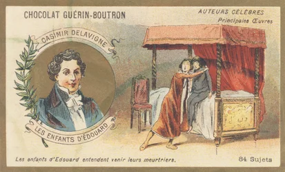 Casimir Delavigne (1793-1843), francouzský básník a dramatik, autor „Les enfants d