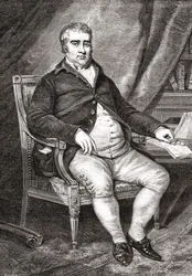 Charles James Fox, z „Histoire de la Revolution Francaise“ od Louise Blanca (1811-82)