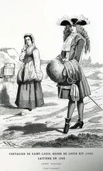 Chevalier de Saint-Louis, Regne de Louis XIV, podle Bonnarda