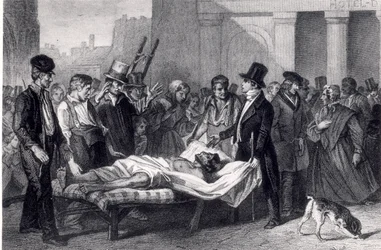 Cholera v Paříži, 1832