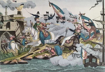 Dobytí Alžíru francouzskými vojsky v roce 1830, kolem 1830-40