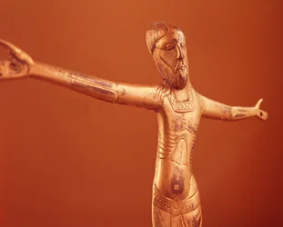 Corpus Christi, cca 1240 (bronz pozlacený)