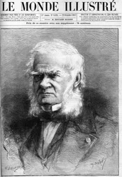 Smrt akademika Augusta Cuvilliera Fleuryho (1802-1887) (Cuvillier-Fleury) v „The Illustrous World““ z 29. října