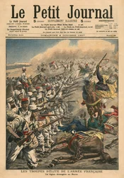 Elitní jednotky francouzské armády, Francouzská cizinecká legie v Maroku, ilustrace z 