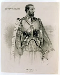 Enrico Tamberlick jako Othello z The Illustrated Theatre