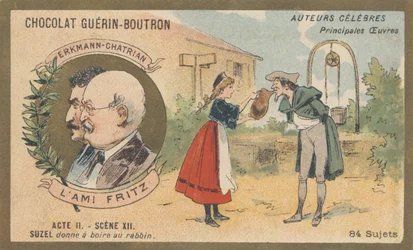Erkmann-Chatrian, kolektivní pseudonym Emile Erkmann (1822-1899) a Alexandre Chatrian (1826-1890), romanopisci, autoři „L