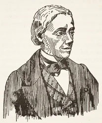 Felix Ravaisson, kopie Boris Mestchersky (zemř. 1957), ilustrace z knihy Histoire de la Nation Francaise, Sciences, Volumes I & II, autor Gabriel Hanotaux (1853-1944), 1924