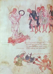 Fol.15.083 z Psychomachie od Prudentia