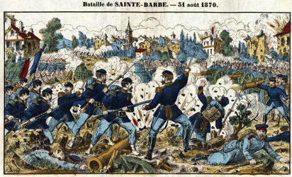 Francouzsko-pruská válka – bitva u Sainte-Barbe (bitva u Noisseville) 31. srpna