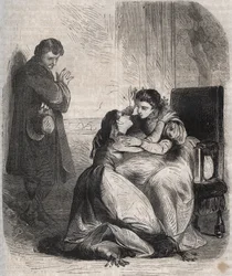 Francoise de Montmorency-Fosseux (Montmorency Fosseux) (1566-1641) žádá o odpuštění královnu Marguerite de Valois (1553-1615), známou jako královna Margot. Je milenkou krále Jindřicha IV. (1553-1610) a s obavami rodí jejich dítě.