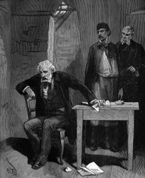 Frederic Sauvage (1786 - 1857), francouzský vynálezce v domě na sklonku života.