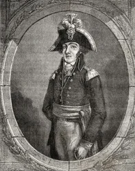 Francouzský revolucionář Francois Henriot (1761-1794)