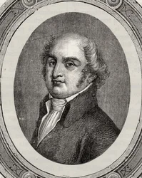 Gilbert Romme z „Histoire de la Revolution Francaise“ od Louise Blanca (1811-82)