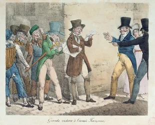 Velké vítězství francouzské armády, oznámení o vítězství v bitvě u Trocadera, září 1823