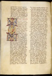Harley 4772 f.120v Úvodní stránka z Knihy Ruth, 