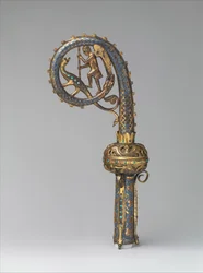 Hlava Croziera se Saint Michaelem Slaying the Dragon