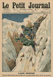 Vražedný Alp, titulní ilustrace z 