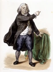 Honore Gabriel (Honore-Gabriel) Riqueti, hrabě z Mirabeau (1749-1791) - v „“The French Plutarch”” od Mennecheta