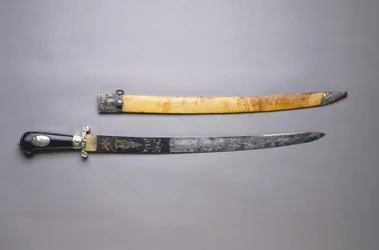 Lovecký meč, kolem roku 1780