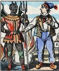 Ilustrace pohádky „“ The Devil