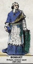 Jacques-Benigne (Jacques Benigne) Bossuet (1627-1704), francouzský spisovatel a prelát, biskup z Meaux.