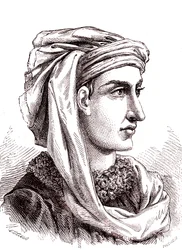 Jacques Coeur , francouzský obchodník, bankéř a majitel lodí. 1865 (rytina)