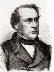 Jean-Baptiste Joseph Dieudonné Boussingault, z Les Merveilles de la Science, vydáno kolem roku 1870 (rytina)