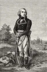 Jean-Baptiste Jourdan, z knihy Louise Blanca (1811-82) "Histoire de la Revolution Francaise".
