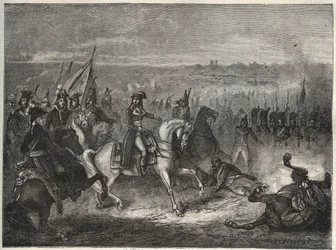 Bitva u Lonata: Napoleon během svého italského tažení poráží Rakušany pod Wurmserovým velením a nutí je ustoupit do Mantovy. Nazývána také druhá bitva u Castiglione. 3. srpna 1796. Nová národní encyklopedie Maurice La Châtra.