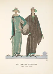 Les Soeurs Jumelles, ze sbírky módních talířů