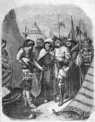 Louis II de la Tremoille (La Trimouille) (1460-1525). Anglický generál. Šílená válka (1485-1488). La Tremoille se rozhodl zabít komplice vévody z Orleansu.