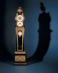 Louis XVI Grande Sonnerie Astronomický věčný kalendář Regulateur de Parquet (eben na ormolu)