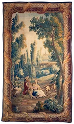 Pastýřská tapisérie Louis XV Aubusson